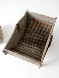 antique rocking laundry wash tub