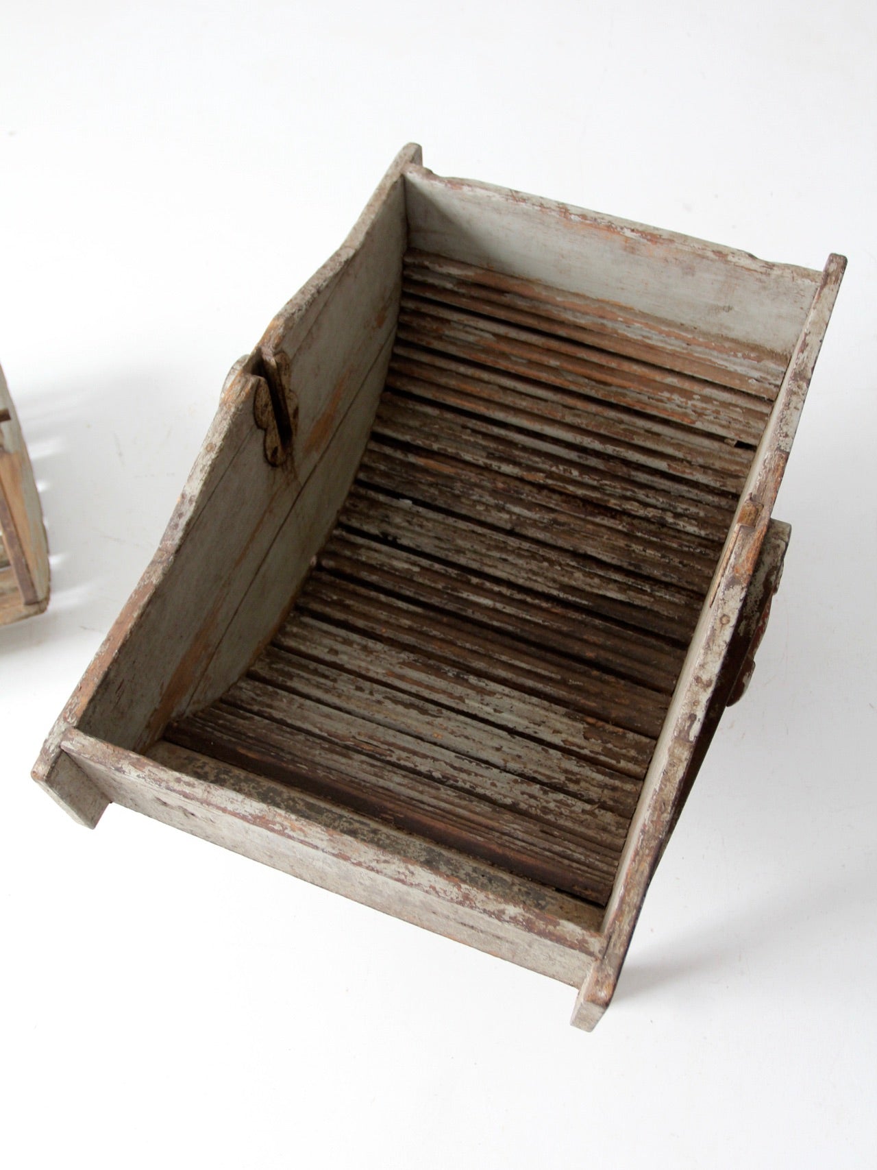 antique rocking laundry wash tub