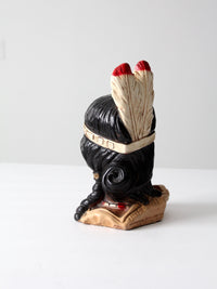 American Indian bust ca. 1974