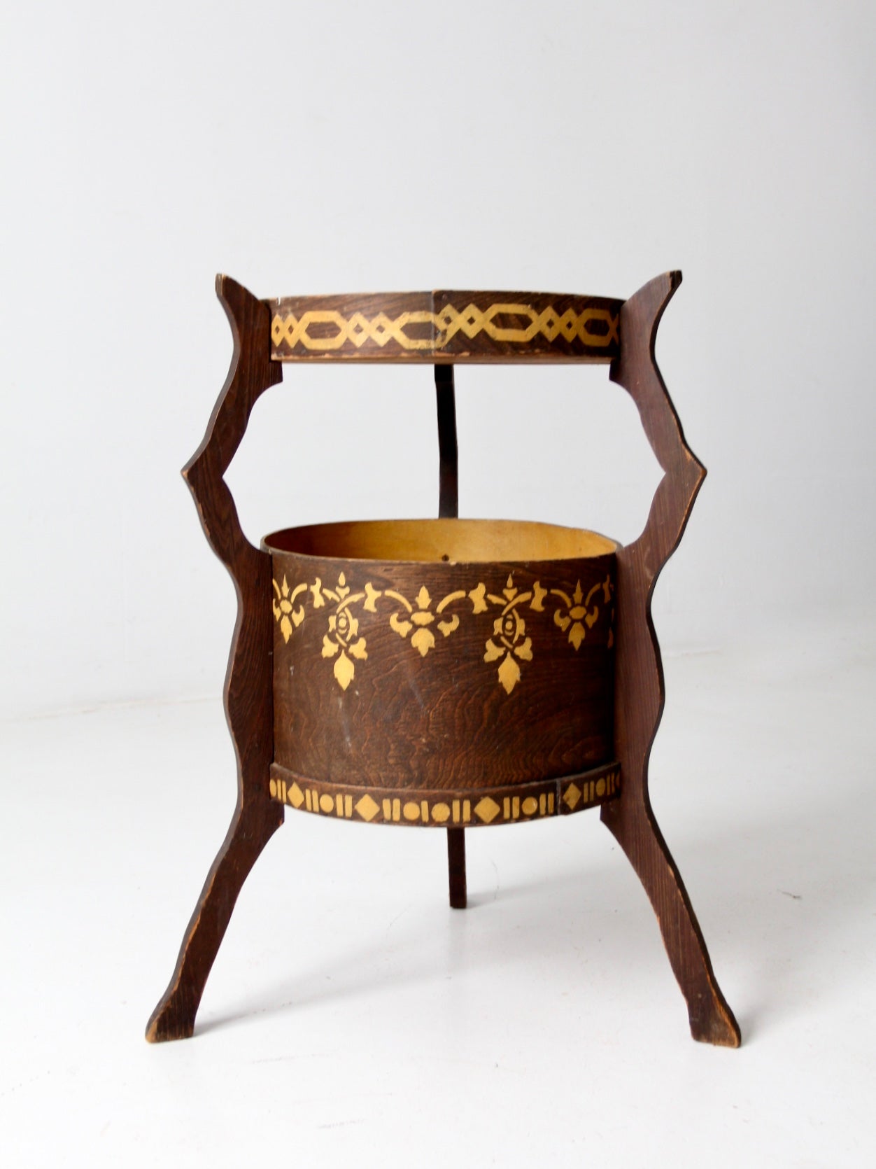 antique bandbox table