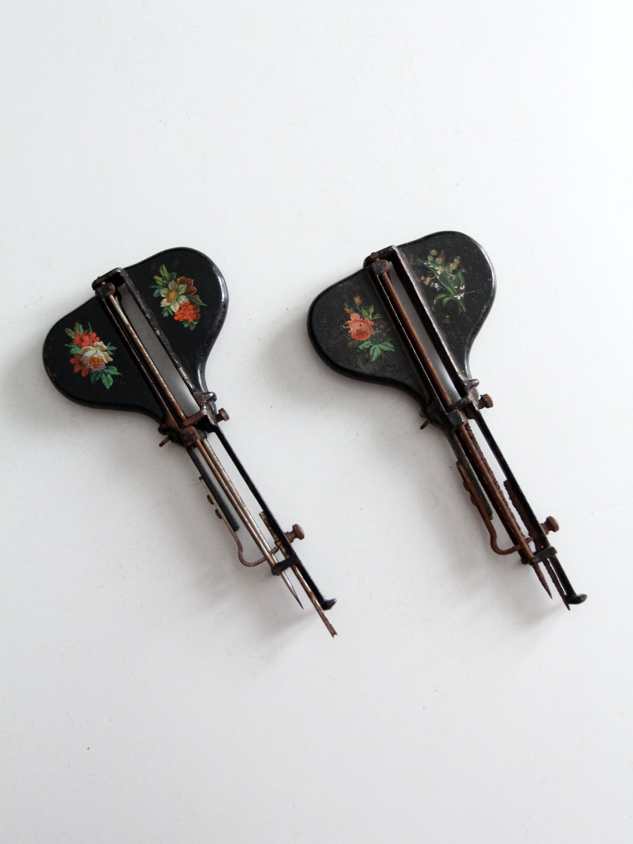 antique hand stitch tool pair