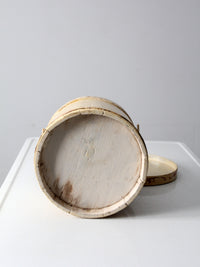 vintage painted sugar bucket