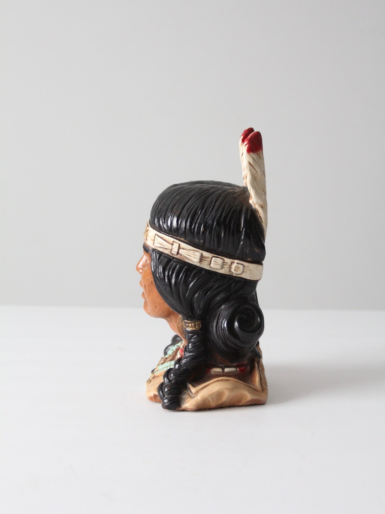 American Indian bust ca. 1974
