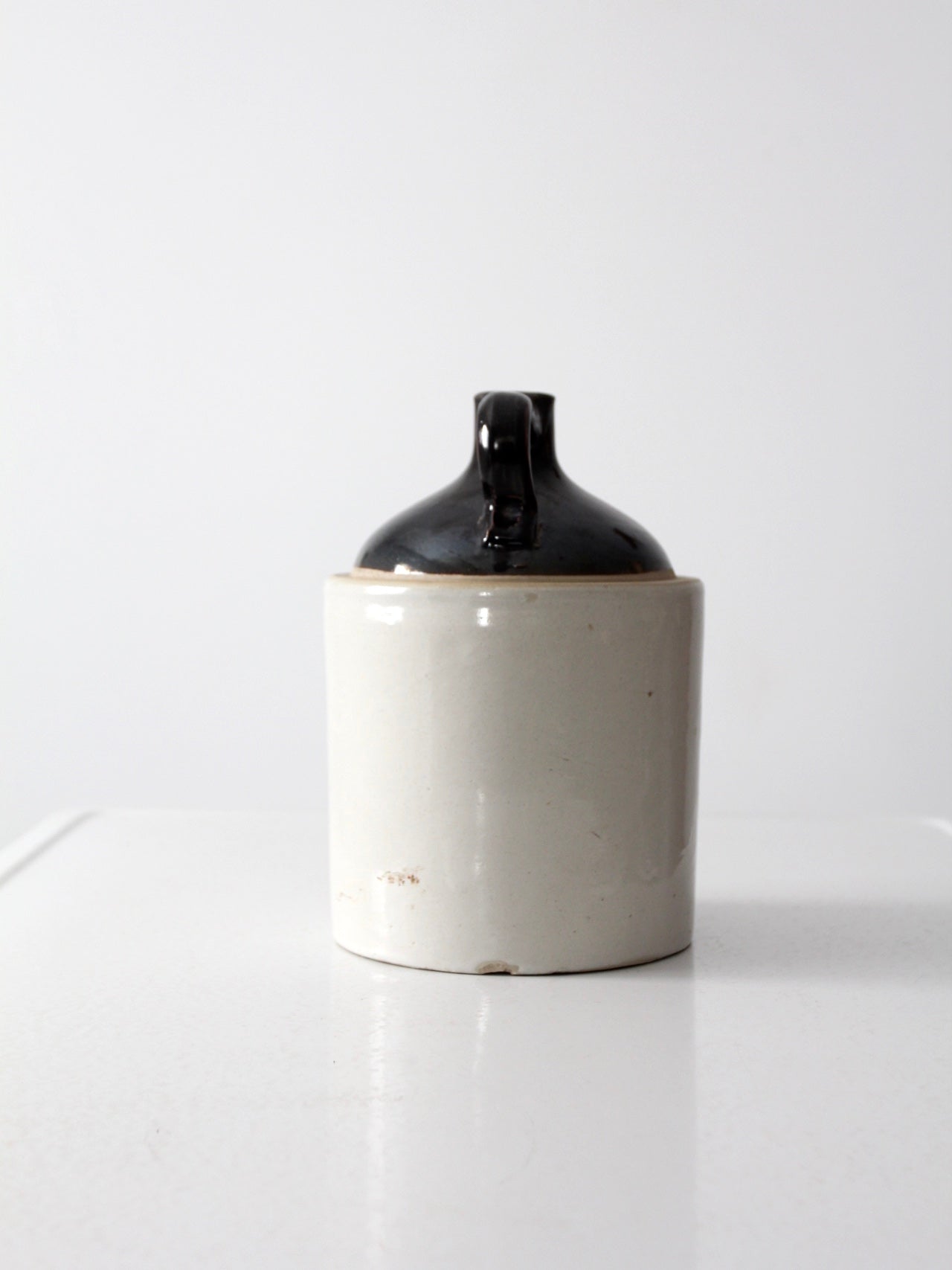 antique Western Stoneware crock jug