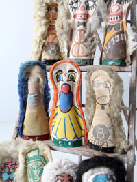 carnival knock down dolls circa 1930