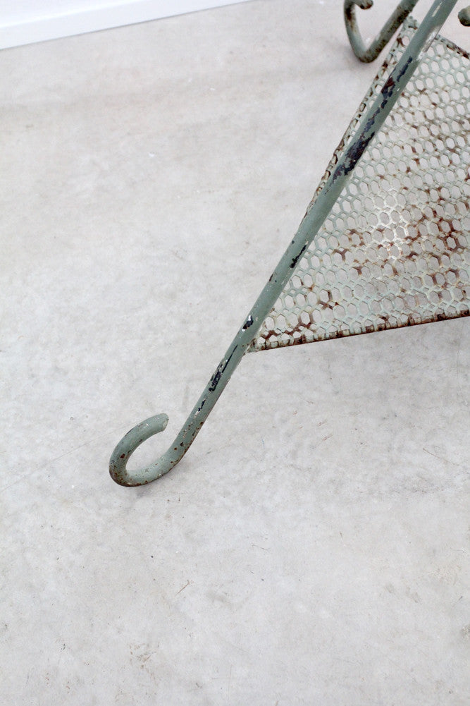 antique plant stand display riser