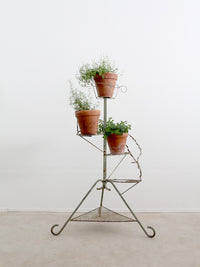 antique plant stand display riser