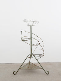 antique plant stand display riser