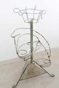 antique plant stand display riser