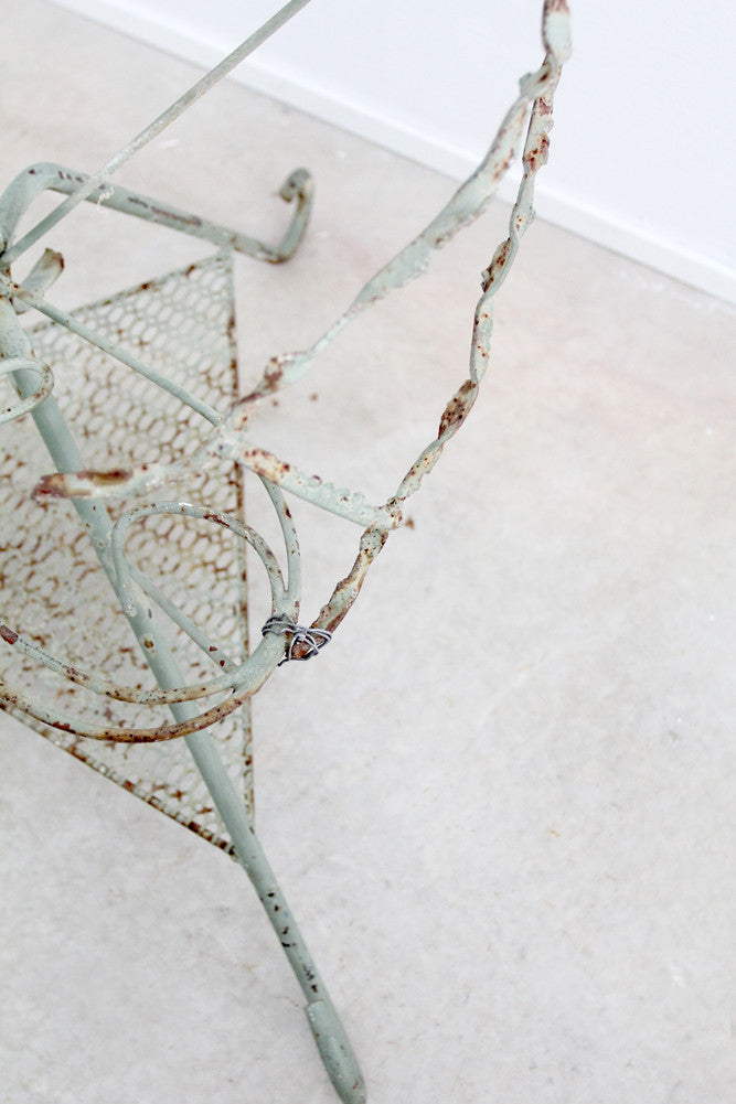 antique plant stand display riser