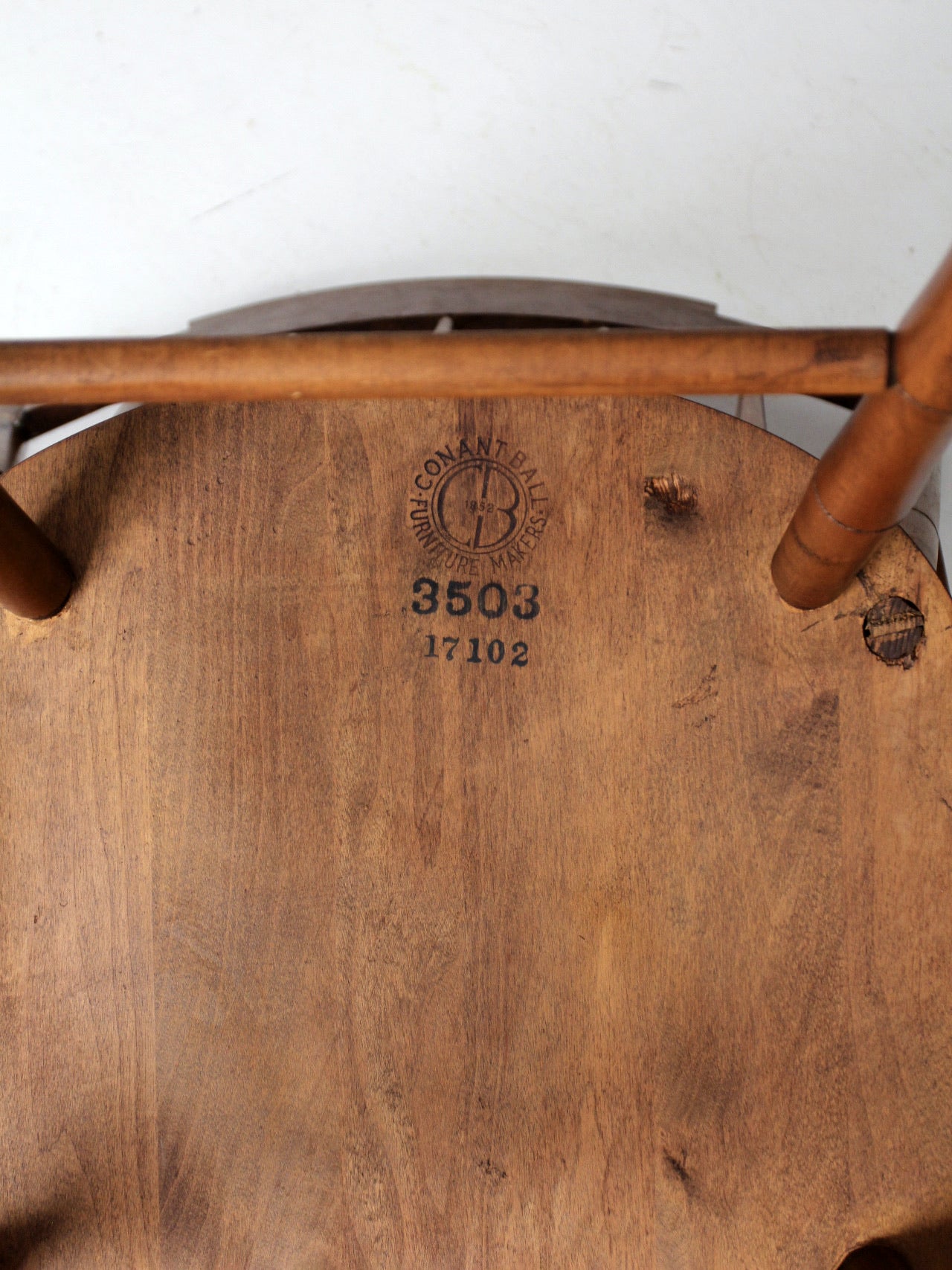 mid century Conant Ball dining chair