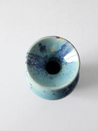 vintage studio pottery vase