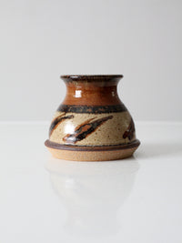 vintage studio pottery vase