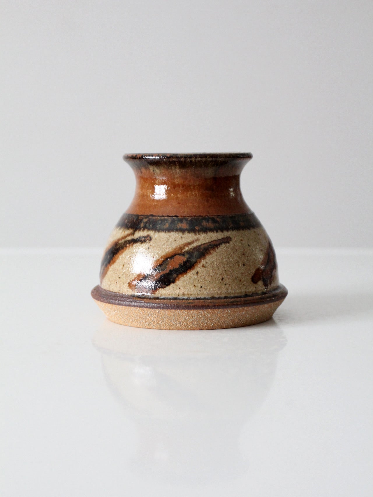 vintage studio pottery vase