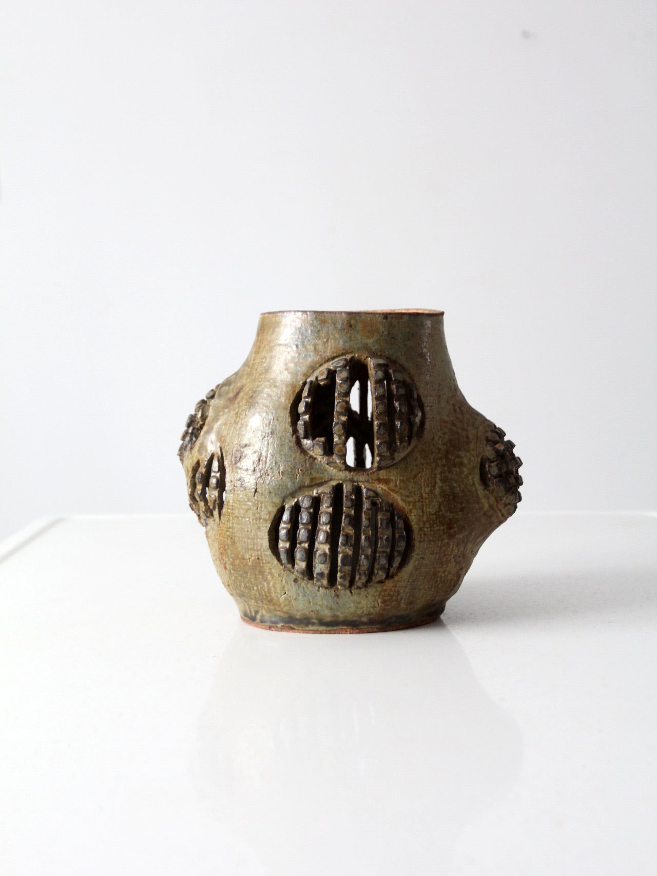 vintage studio pottery vase