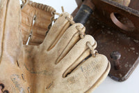 1940s kids baseball rack with cragstan glove