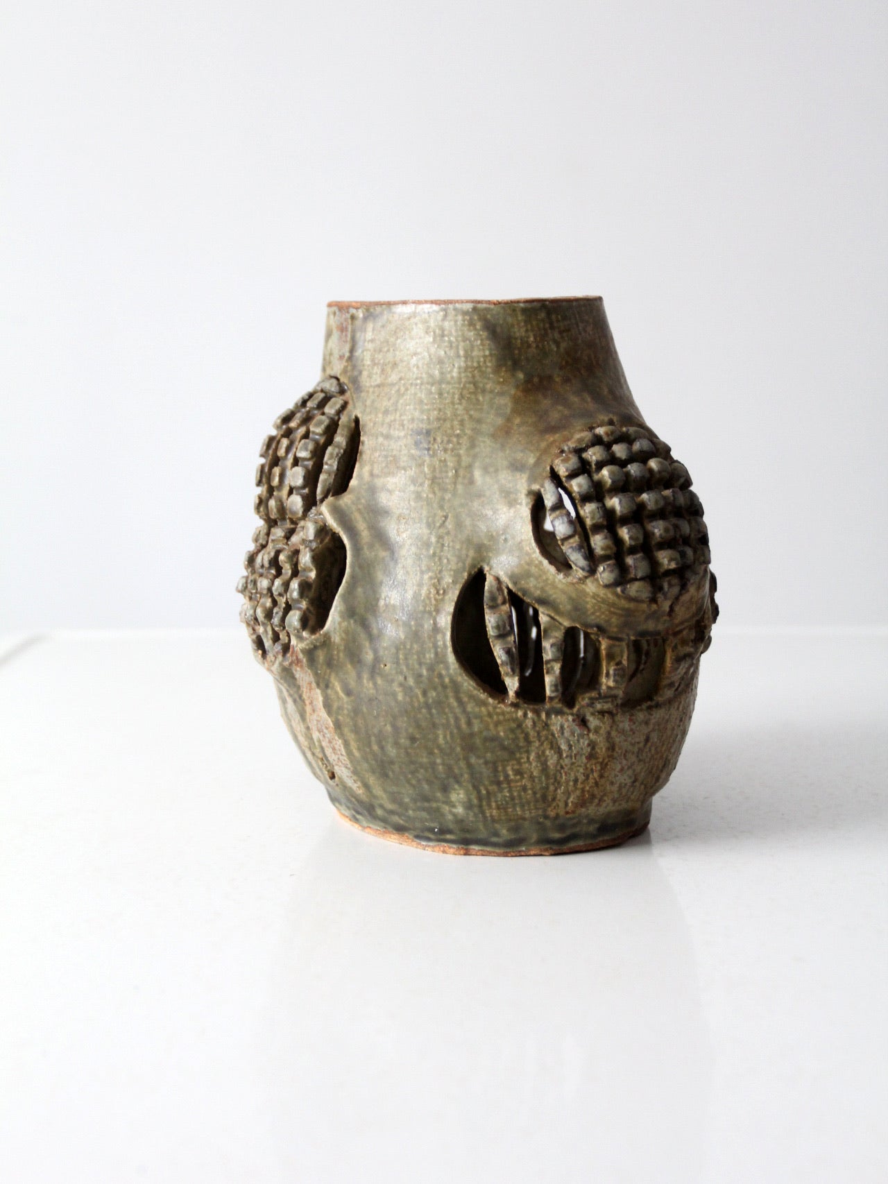 vintage studio pottery vase