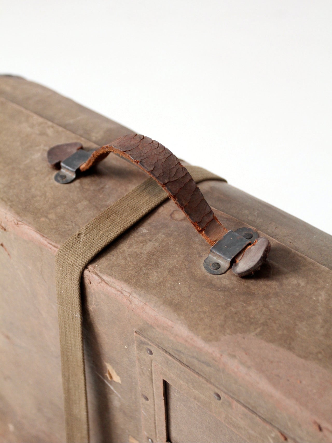 1950s army laundry mailer box