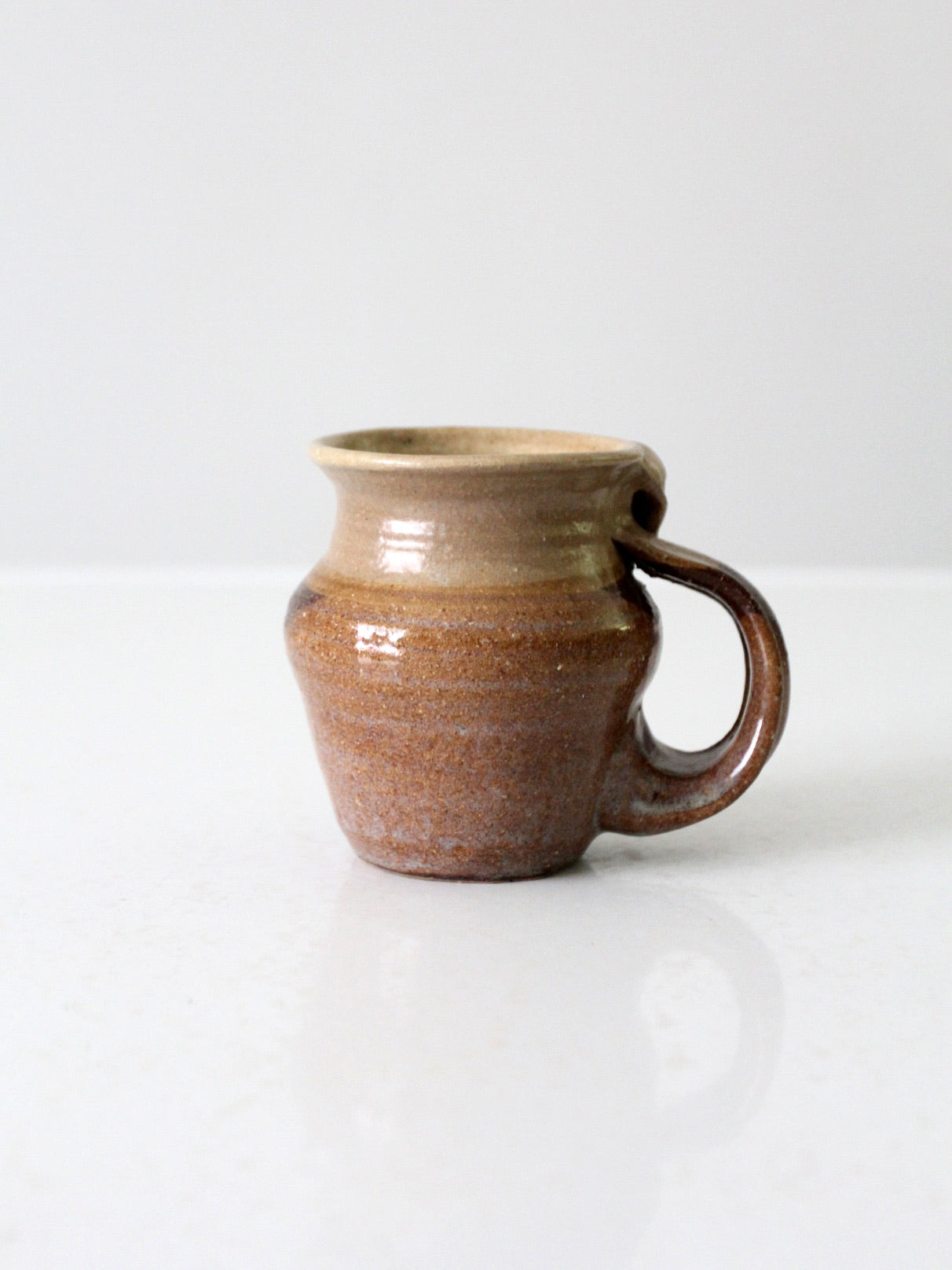 vintage studio pottery mug