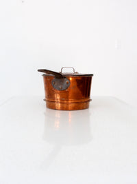 antique copper pot