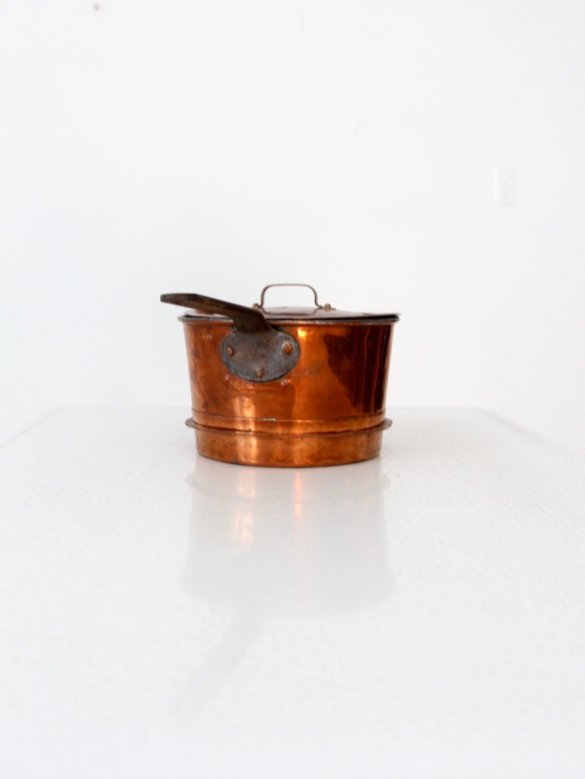 antique copper pot