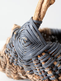 antique buttocks basket