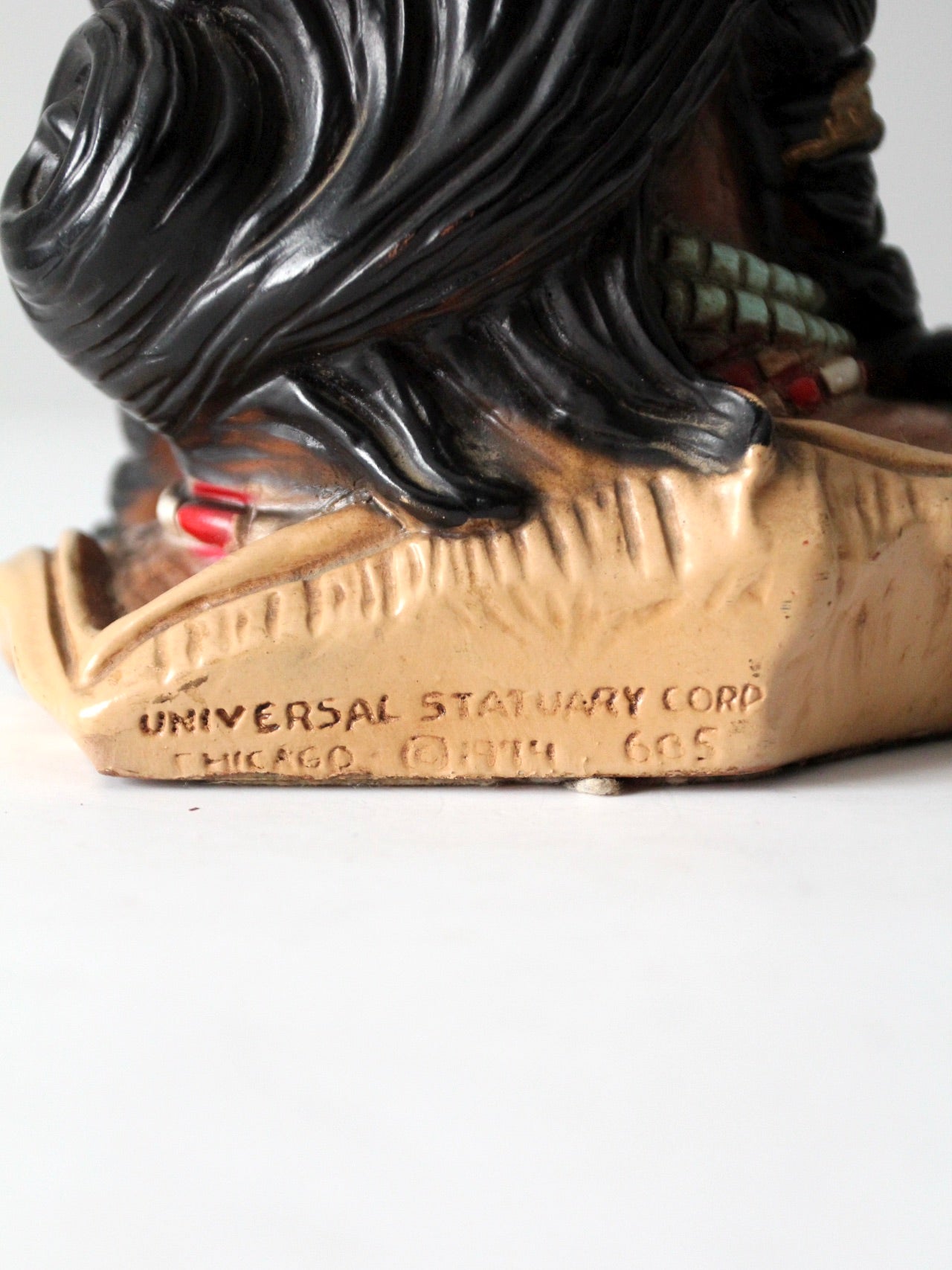 American Indian bust ca. 1974