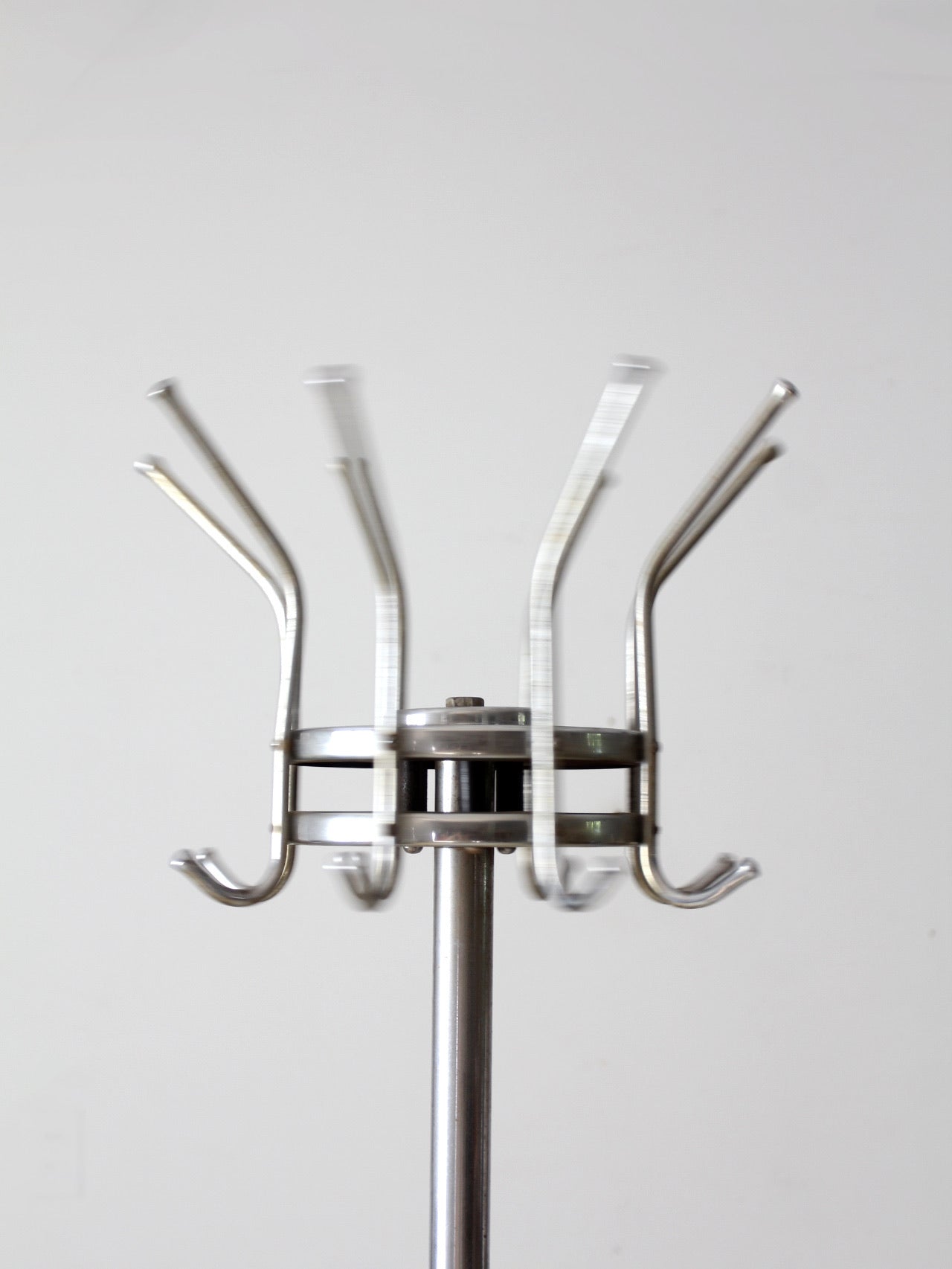 vintage industrial standing rack