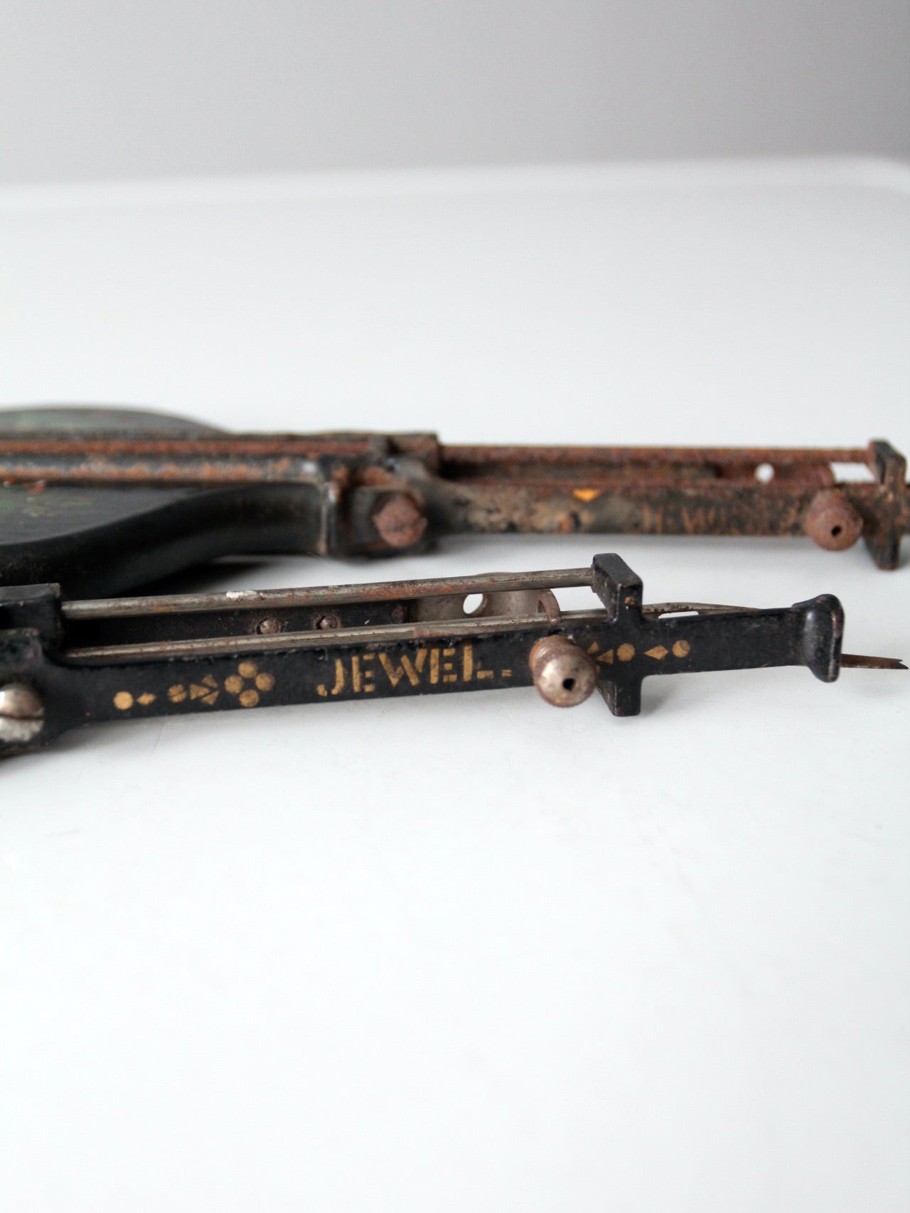 antique hand stitch tool pair