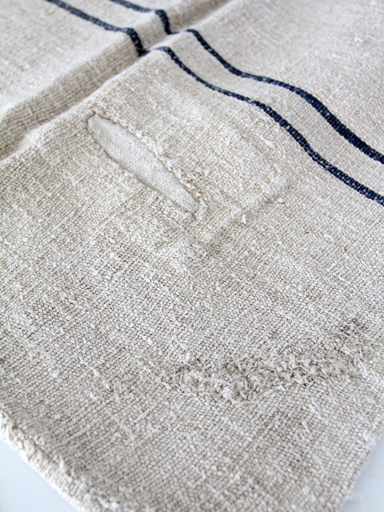 antique homespun grain sack