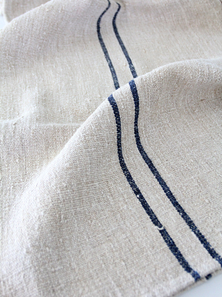 antique homespun grain sack