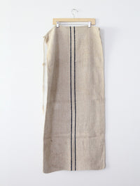 antique homespun grain sack