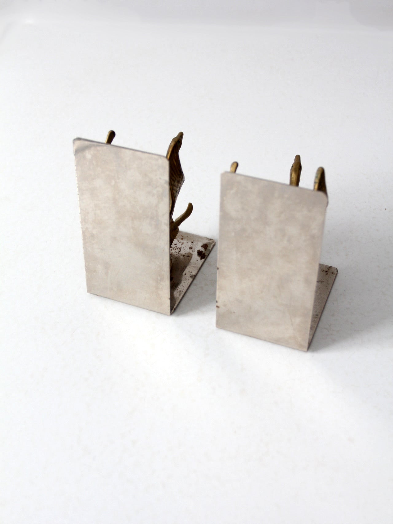 mid-century duck bookends