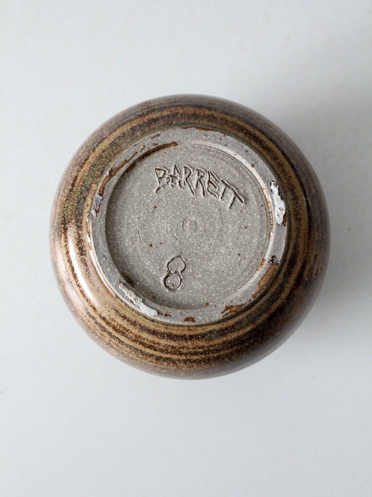 vintage studio pottery vase