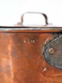antique copper pot