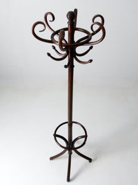 antique bentwood hall tree