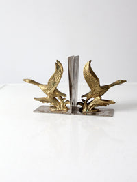 mid-century duck bookends