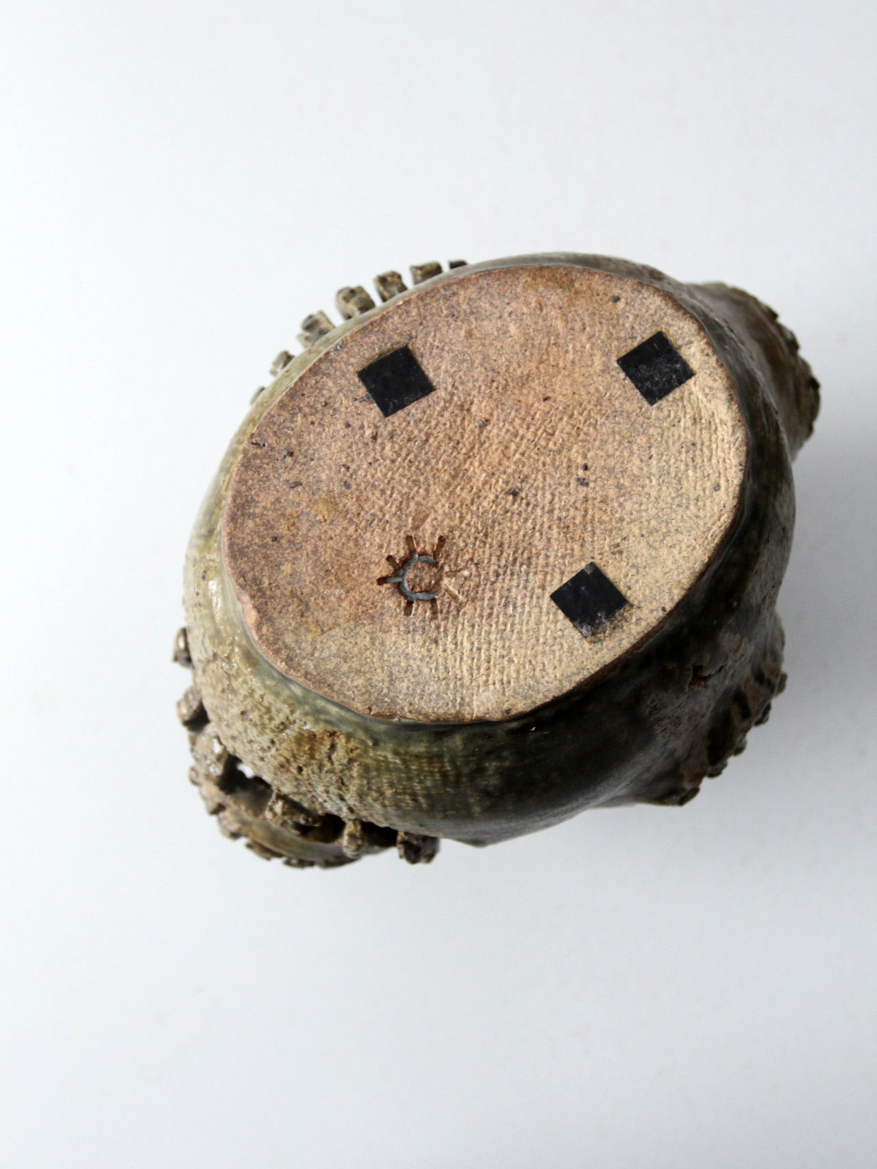 vintage studio pottery vase