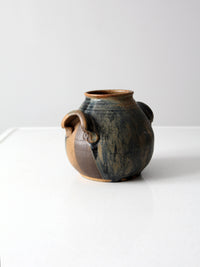 vintage studio pottery vase