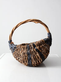 antique buttocks basket