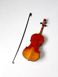 vintage boho art violin