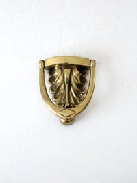 antique brass door knocker