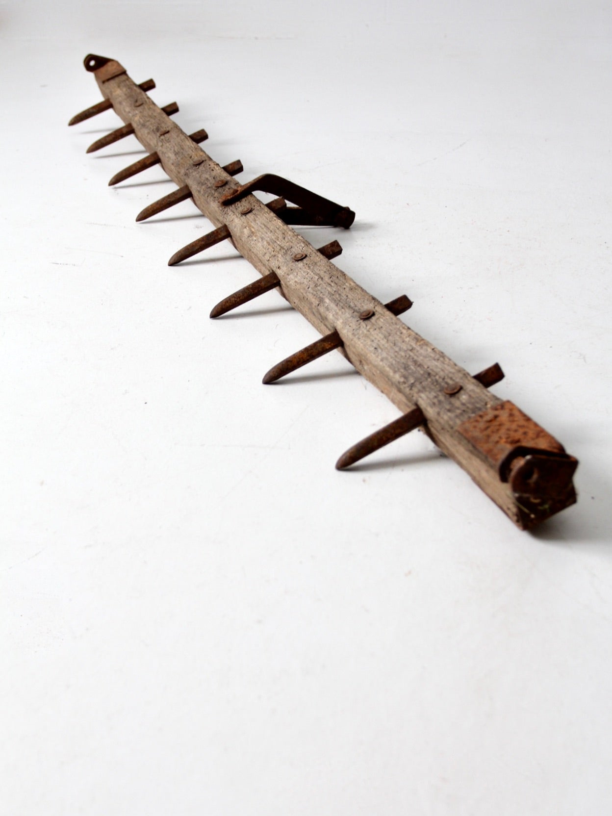 antique spike tooth harrow