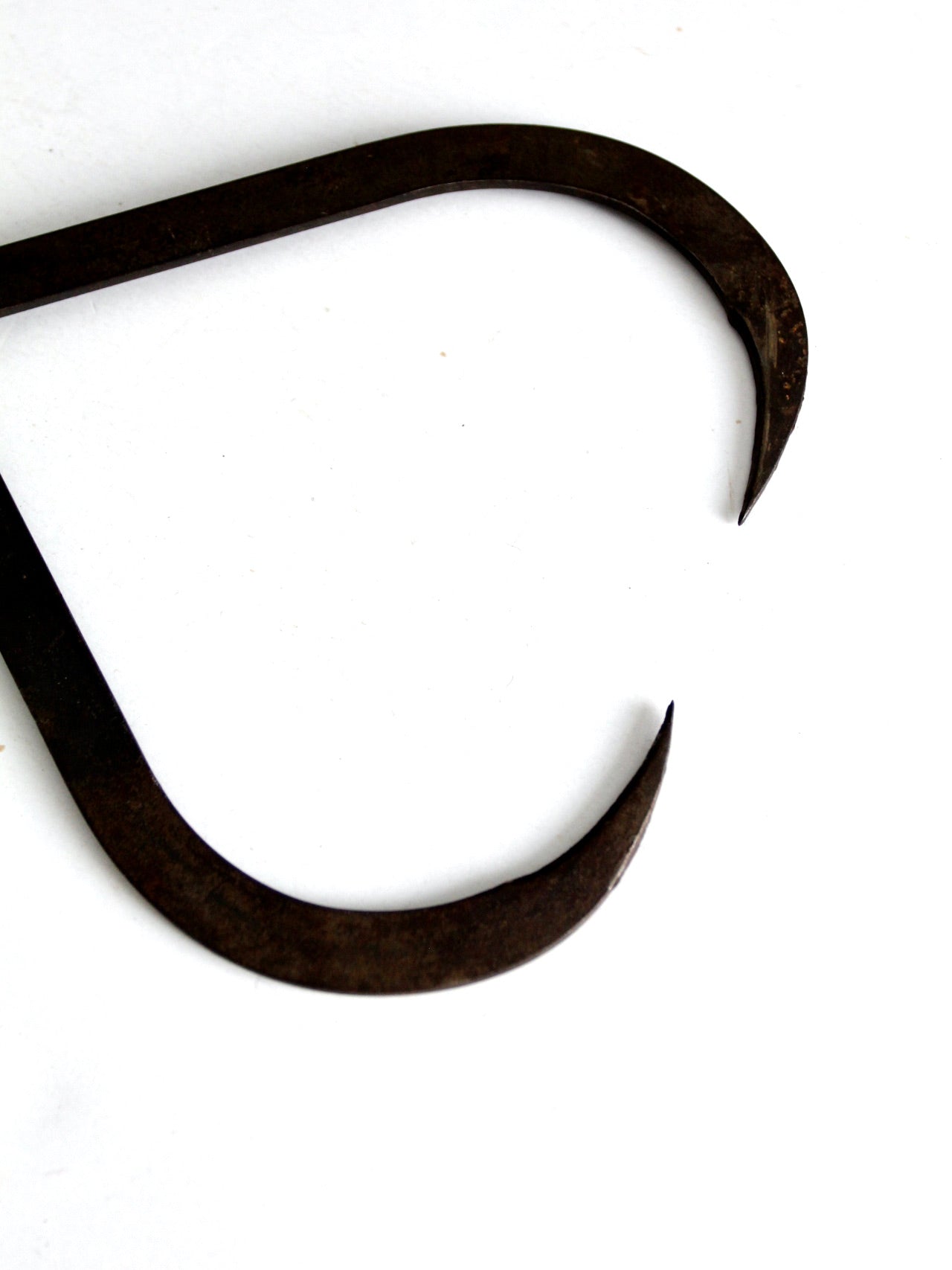 antique ice hook tongs