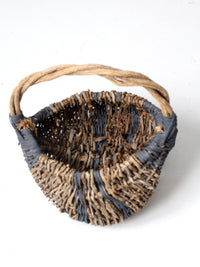 antique buttocks basket