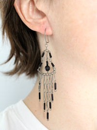 vintage boho drop earrings