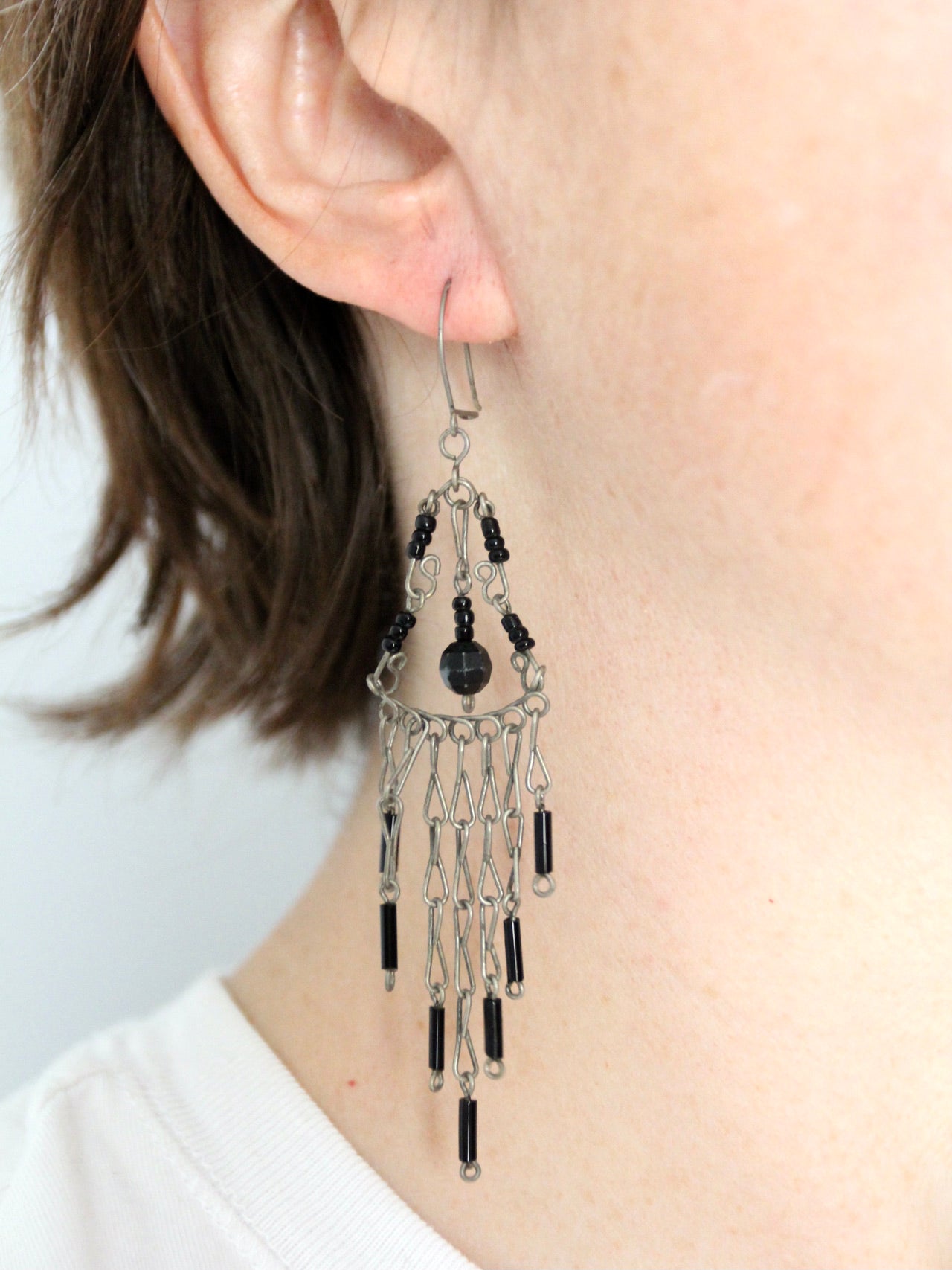 vintage boho drop earrings