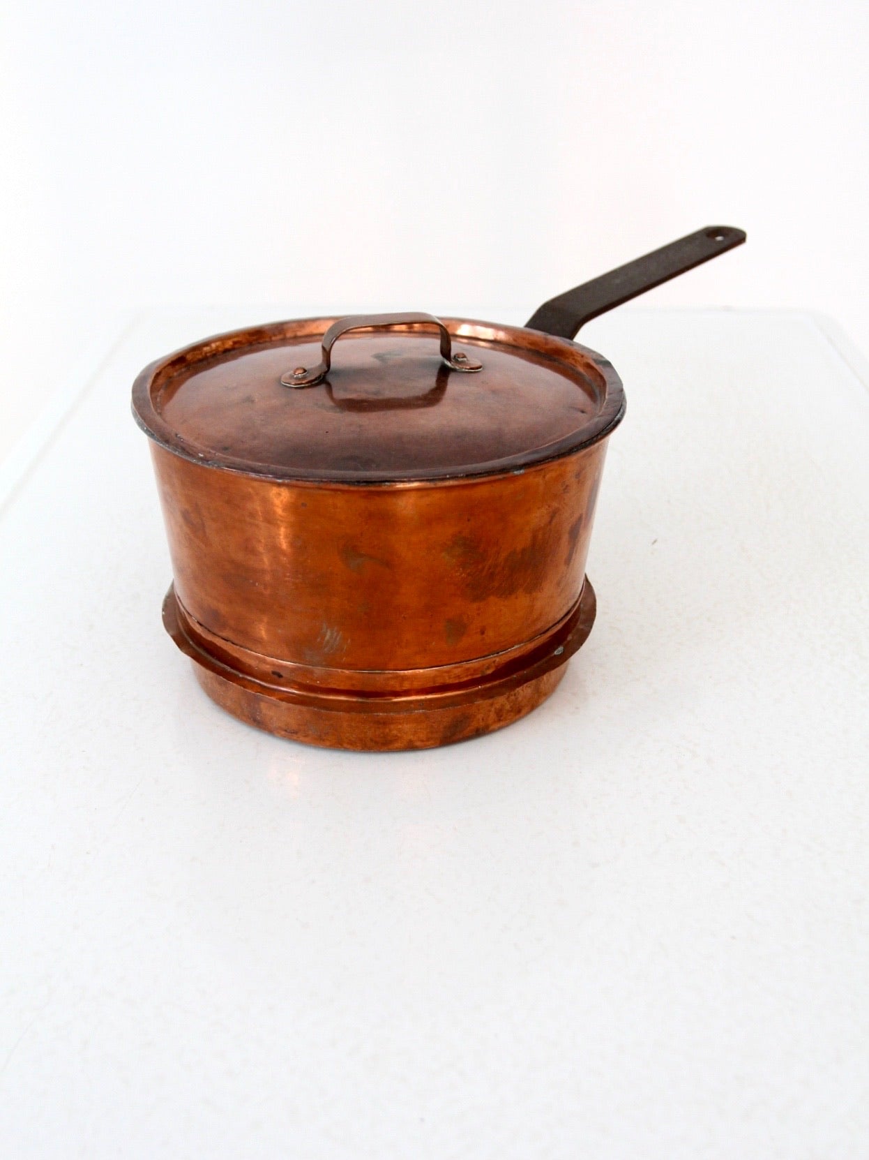 antique copper pot