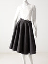 vintage 50s wool circle skirt