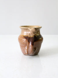 vintage studio pottery mug